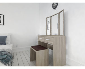 Toaletní stolek se zrcadlem: Domácí kosmetika se stane hračkou